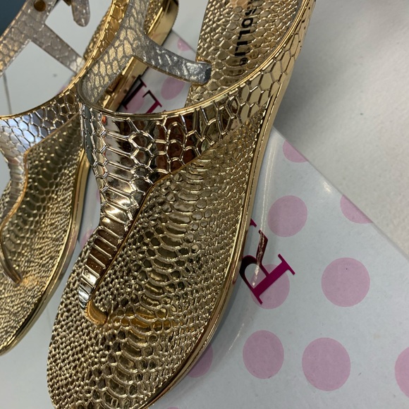 Rascoli Gold Sandals size 8.5 - Picture 4 of 4